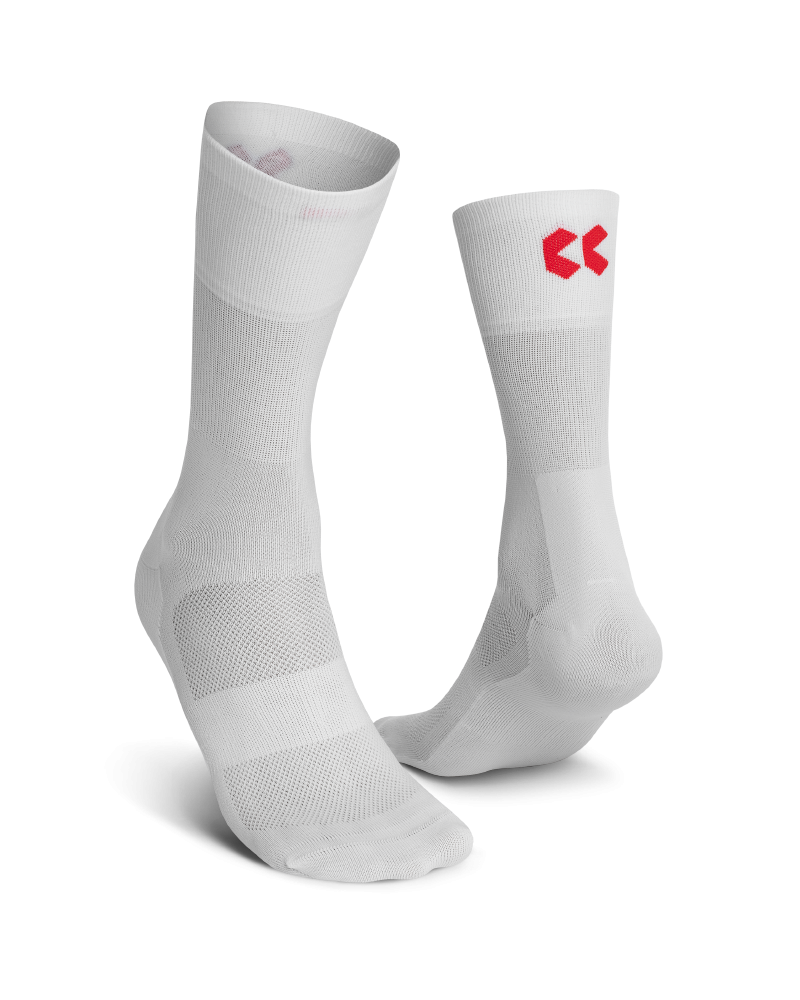 High Socks - White